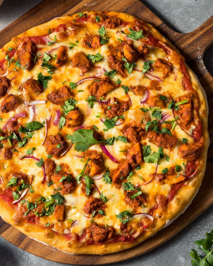 Chicken Tikka Cheese Pizza